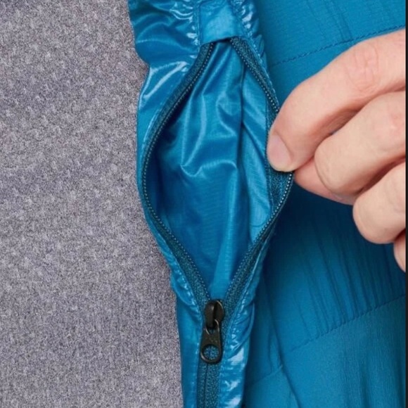 TNF The North Face Castleview 50/50 800 Down Blue Hiking Jacket Puffer Men L - Picture 2 of 8